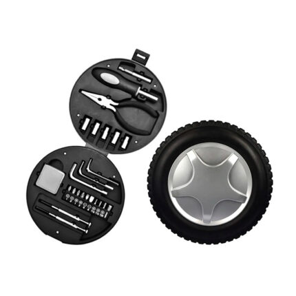 SET DE HERRAMIENTAS FORMA  DE LLANTA COD FB-9000